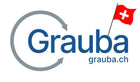 Grauba AG Logo mit Schweizer Flagge