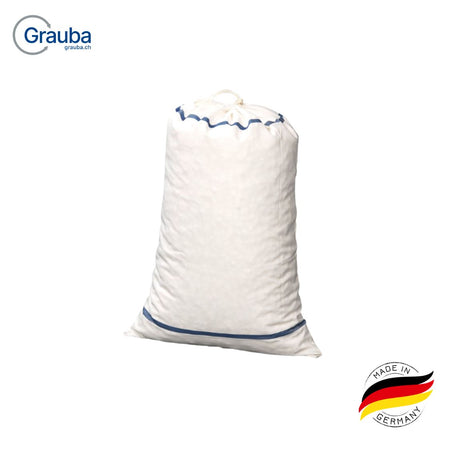 Hammerlit geschlossener Transportsack 12 kg aus 100 % Polyester mit Zugkordel und Bodenschlaufe, Wäschesack für Klinik und Pflege mit farbigen Kennstreifen
