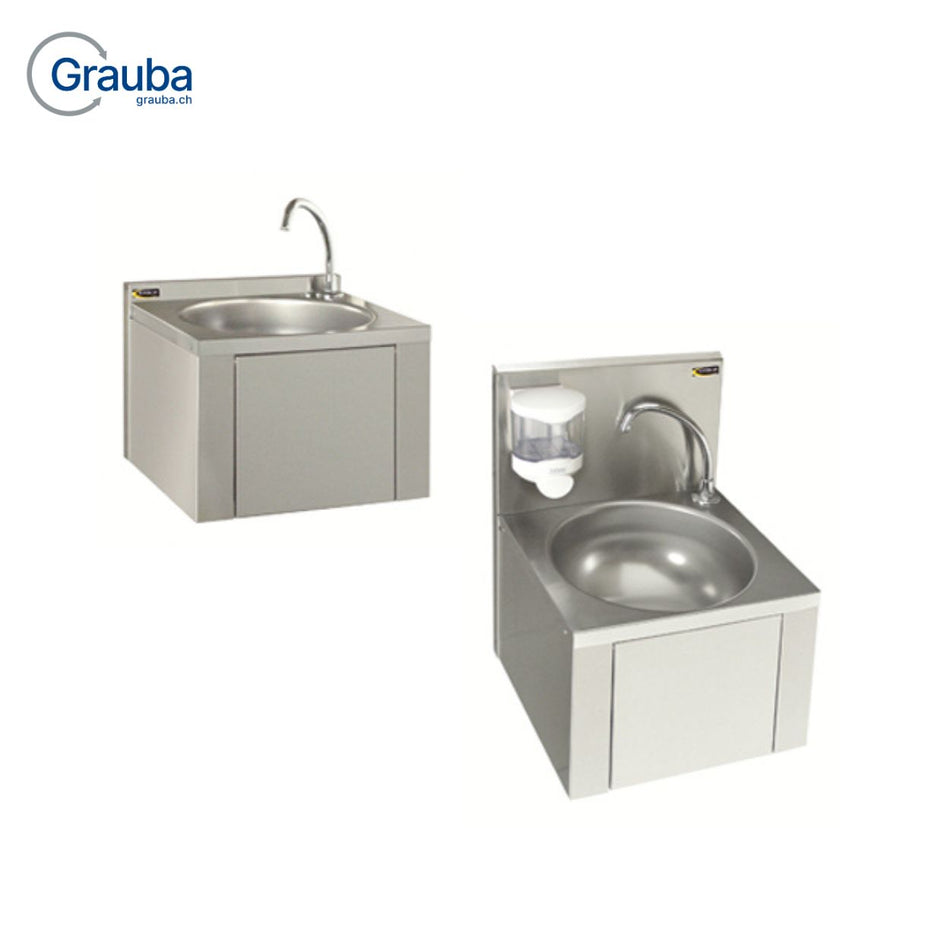 Sofinor_Handwaschbecken_mit_Kniebedienung_rundes_Becken
